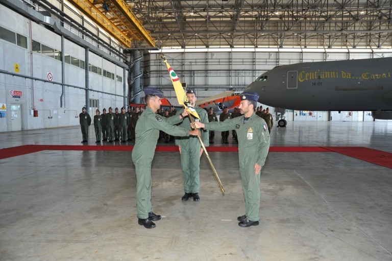 14° Stormo: I “Cavalieri” dell’8° Gruppo volo cambiano il loro Comandante