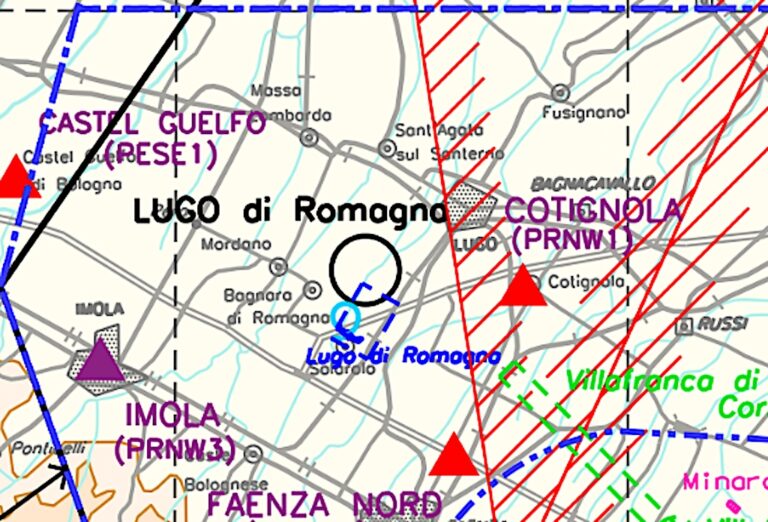 Zona volo acrobatico “Lugo di Romagna”: lettera di operazioni ENAV S.p.A.- Aero Club di Lugo