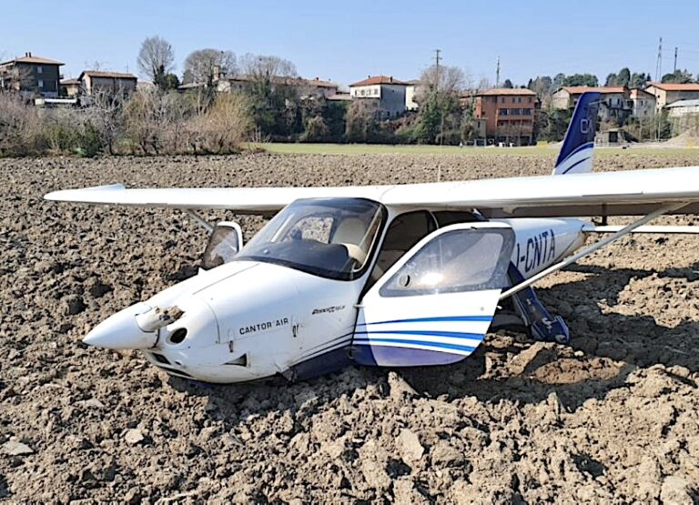 ANSV: pubblicata la relazione d’inchiesta per incidente all’aeromobile Tecnam P2008-JC marche I-CNTA