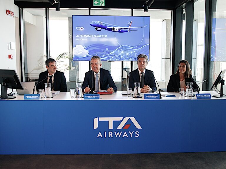 ITA Airways: primo semestre 2024 positivo e investimenti su Milano