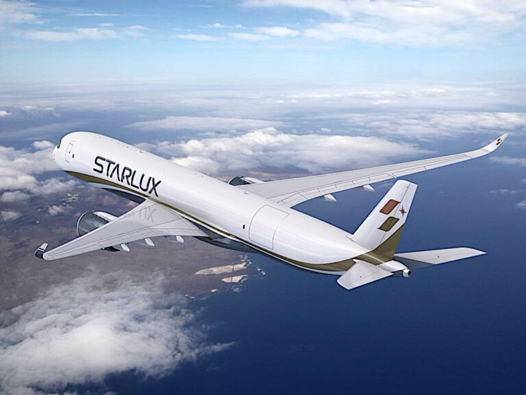 STARLUX Airlines ordina cinque ulteriori cargo A350F